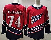 Capitals 74 John Carlson Red 2020-21 Reverse Retro Adidas Jersey,baseball caps,new era cap wholesale,wholesale hats